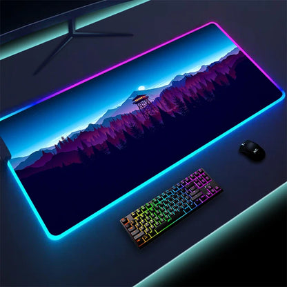 Non-slip RGB Gaming Pad